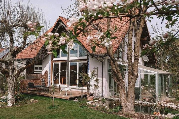 Ferienhaus für 9 Personen, mit Terrasse und Garten in Amtzell