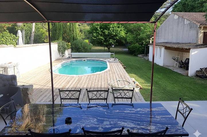 Casa de vacaciones para 10 personas, con balcón y jardín - 1