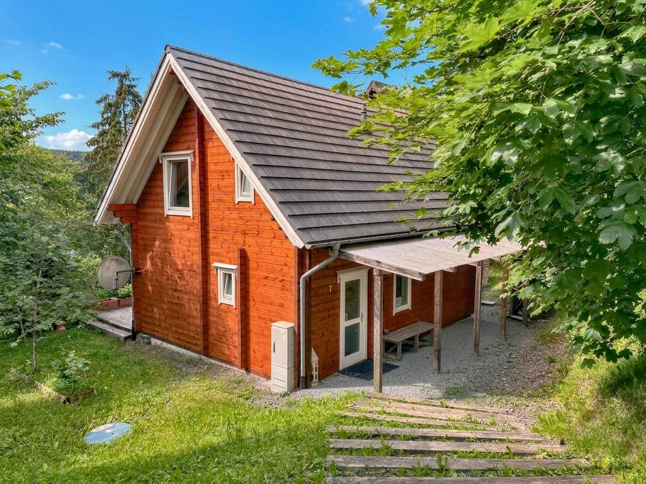 Charmantes Holzhaus in Medebach mit Sauna in Küstelberg, Medebach
