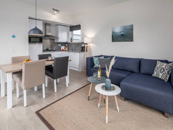 Chalet für 4 Personen, mit Terrasse und Pool sowie Garten, kinderfreundlich in Breskens - 2