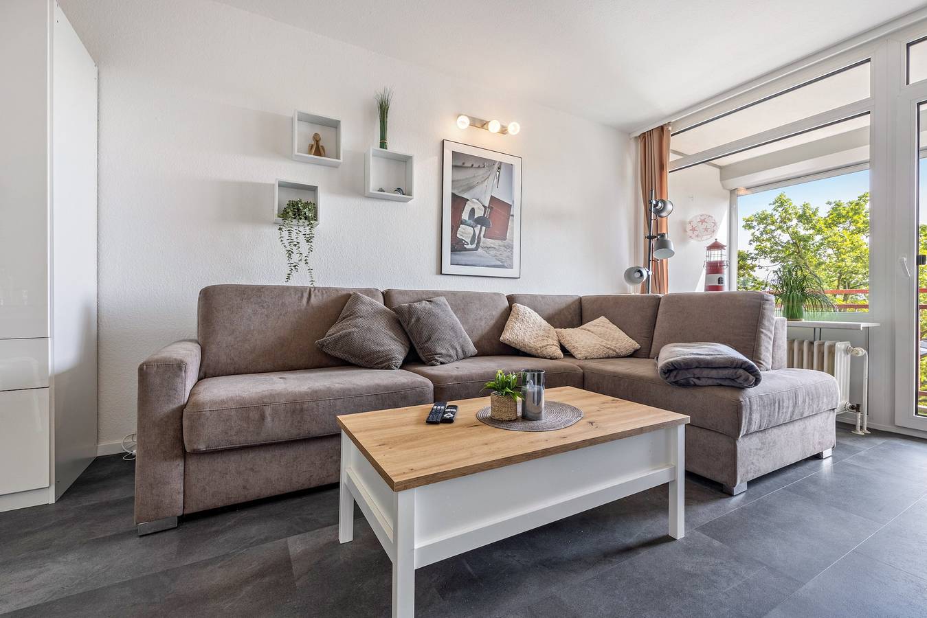 Ganze Wohnung, Ferienwohnung 'Leuchtturm' mit Balkon direkt am Steinhuder Meer in Wunstorf, Steinhuder Meer