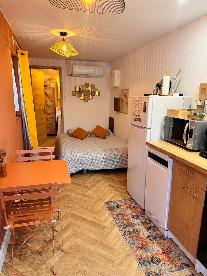 Appartement de vacances pour 2 personnes, avec jardin