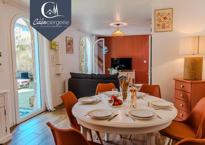 Maison de vacances pour 6 personnes, avec vue et jardin