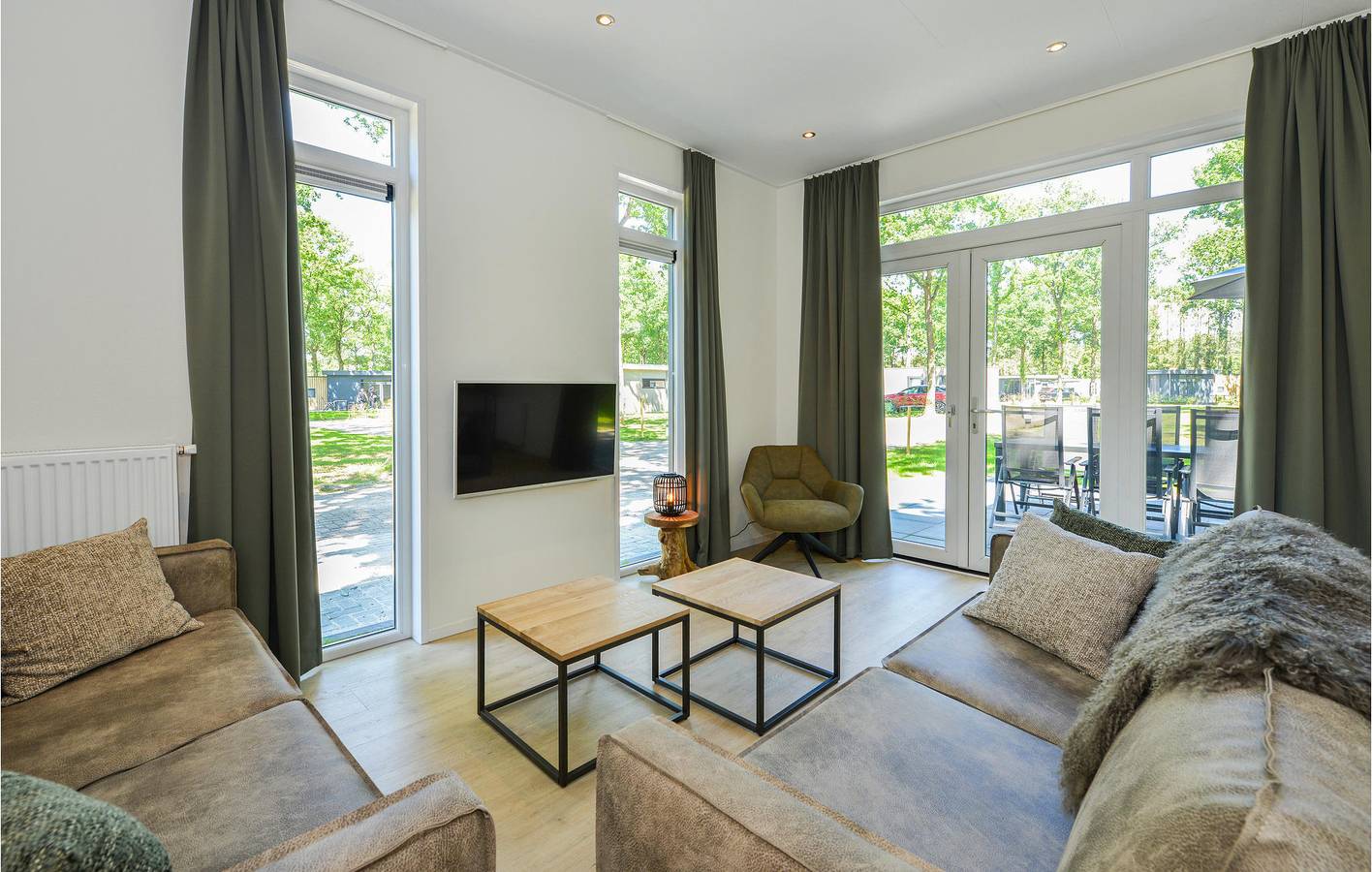 Ferienhaus für 6 Personen mit Ausblick in Regio Zwolle