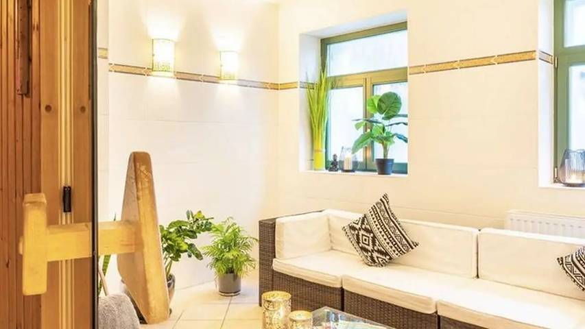 Ferienwohnung für 2 Personen, mit Balkon und Sauna in Bansin