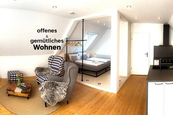 Ferienwohnung für 2 Personen, mit Balkon in Hüfingen