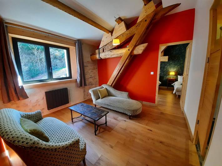 Chambre d’hôte pour 4 personnes, avec sauna ainsi que jacuzzi et jardin dans la Drôme - 4