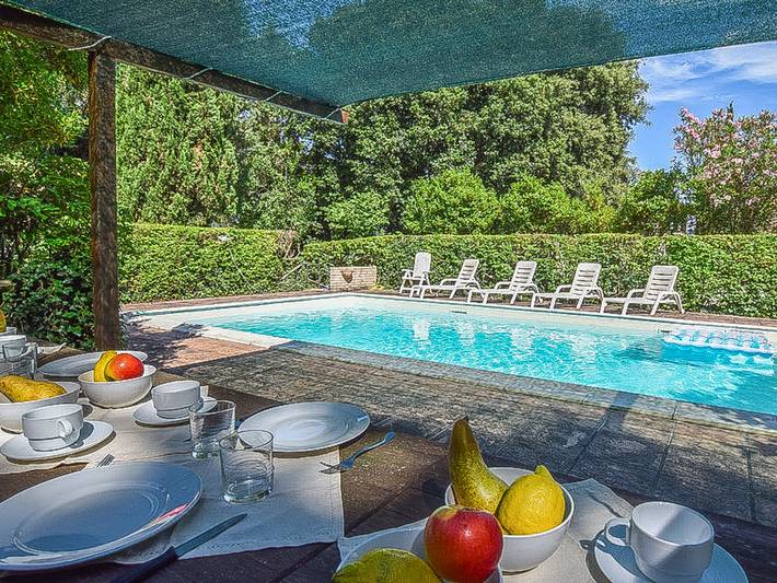 Location de vacances pour 16 personnes, avec terrasse ainsi que vue et jardin, animaux acceptés à Assise - 4