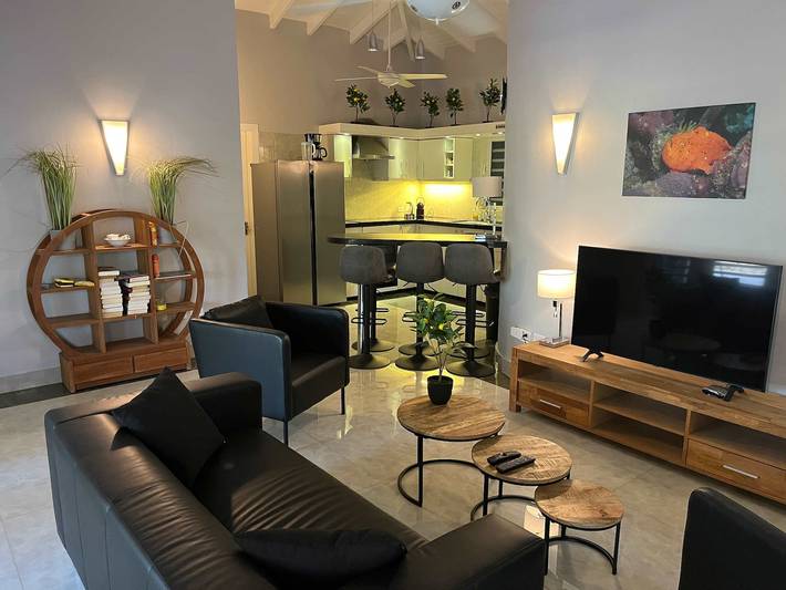 Villa voor 6 personen, met tuin en zwembad op Bonaire