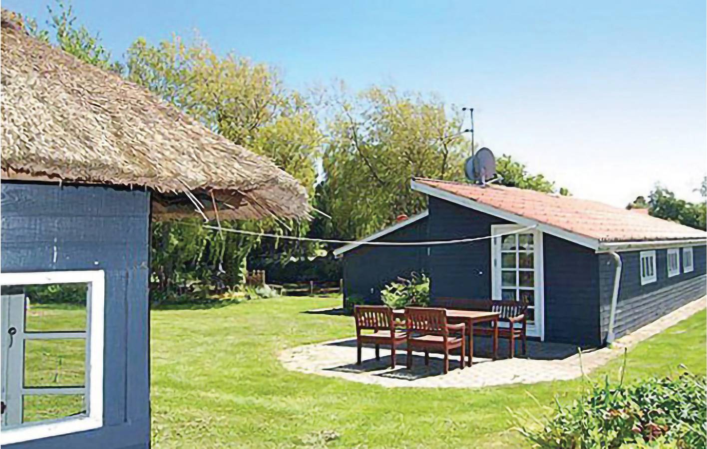 Vacation house for 6 people with yard in Swedish Baltic Sea