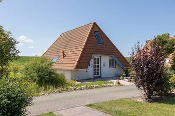Ferienhaus für 6 Personen, mit Garten und Ausblick, mit Haustier in Wremen