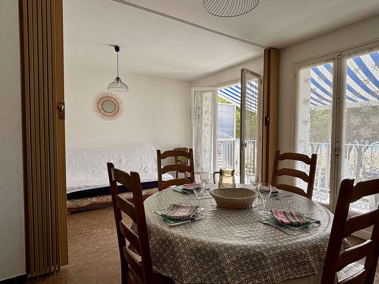 Appartement entier, Appartement 2 Pièces, Animaux admis, Face à la Mer in Côte Vermeille, Argelès-sur-Mer