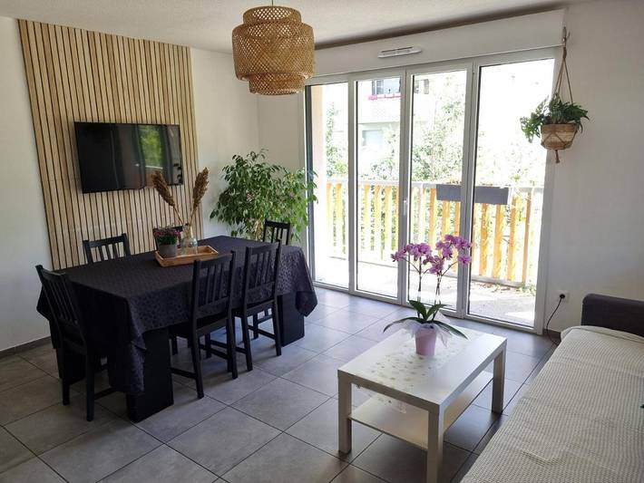 Appartement de vacances pour 6 personnes, avec terrasse