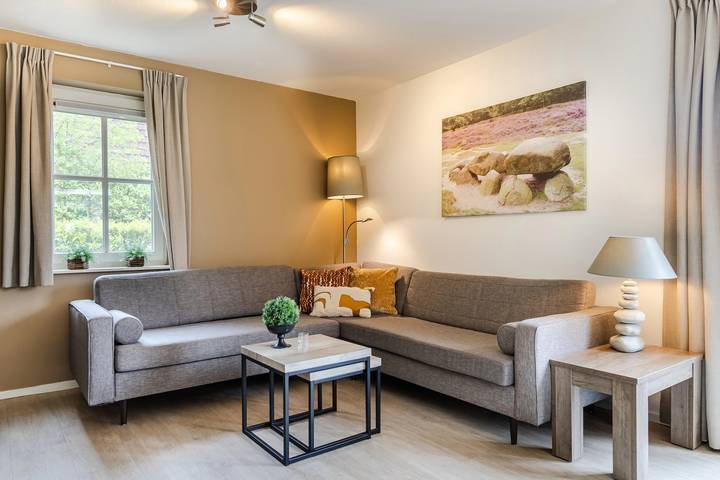 Vakantiehuis voor 6 personen, with Balkon/Terras and Terras as well as Sauna in Wateren