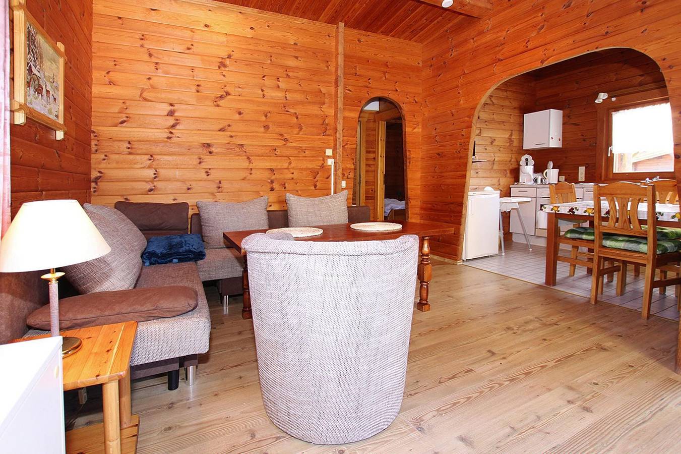 Blockhütte in Hasselfelde am Hexenstieg in Hasselfelde, Harzvorland