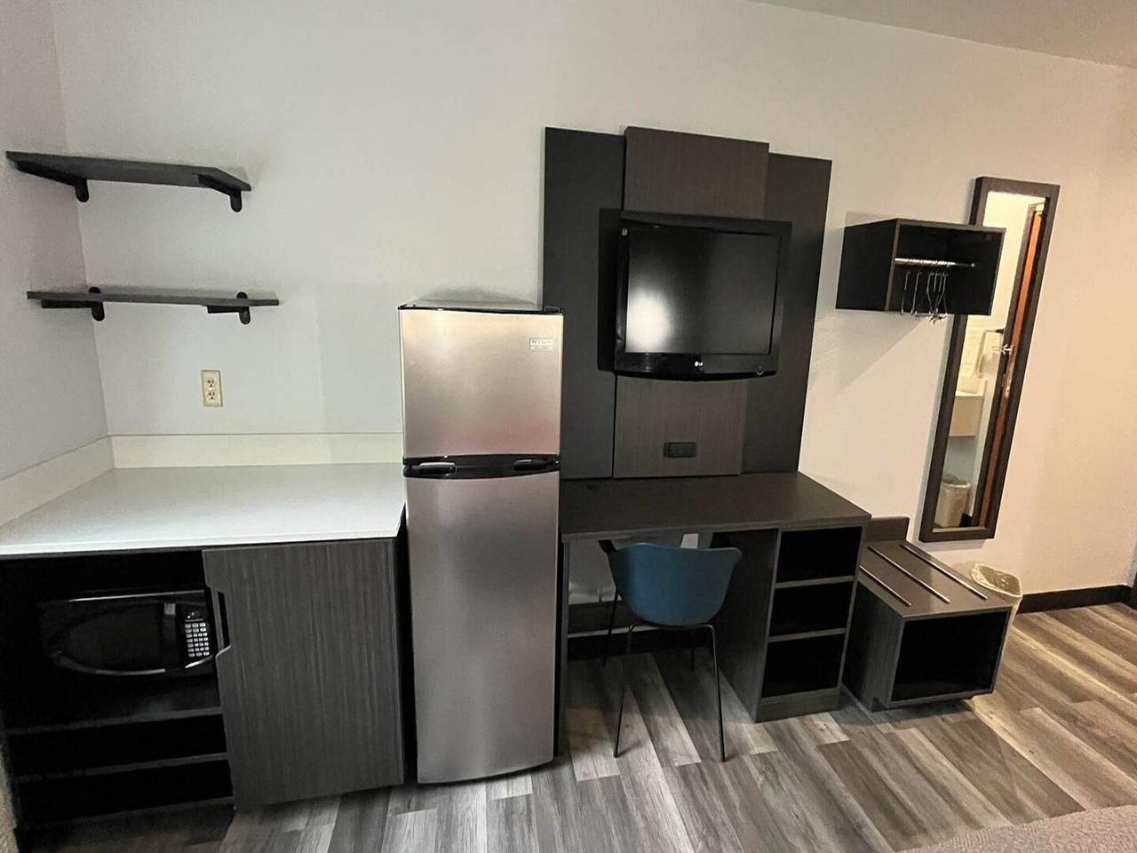 Apartamento entero, 1 cama king size | No fumadores, microondas in Illinois