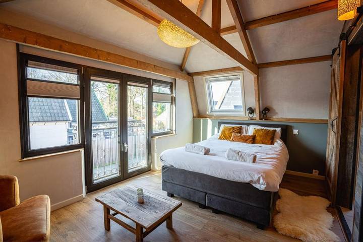 Pension voor 2 personen, met Balkon en Uitzicht in Den Burg
