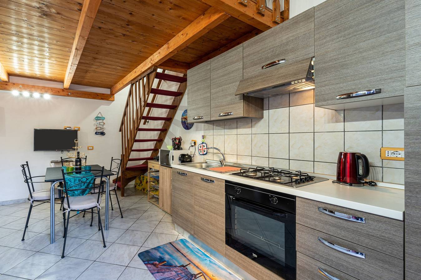 Casa de vacaciones "Casa Ornella" con aire acondicionado y Wi-Fi in Nebida, Iglesias
