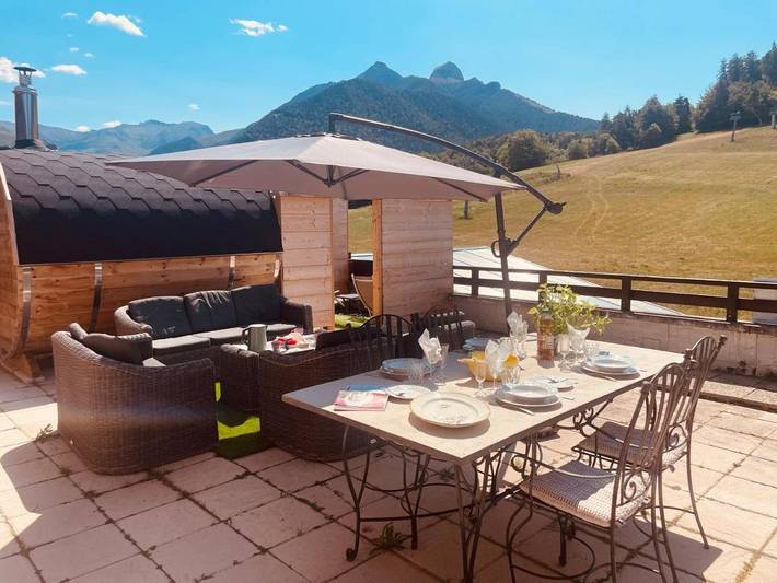 Gîte pour 4 personnes, avec jardin ainsi que sauna et vue à Ancelle - 4