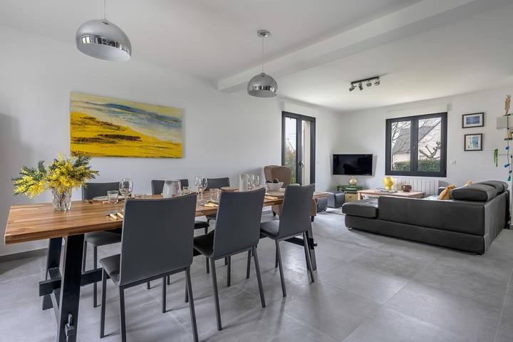 Location de vacances pour 6 personnes, avec terrasse et jardin à Saint-Gildas-de-Rhuys - 3