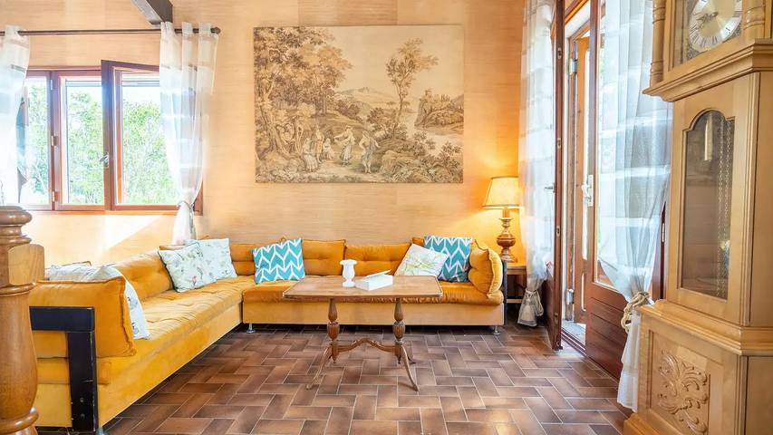 Location de vacances pour 9 personnes, avec jardin, animaux acceptés à Puisserguier