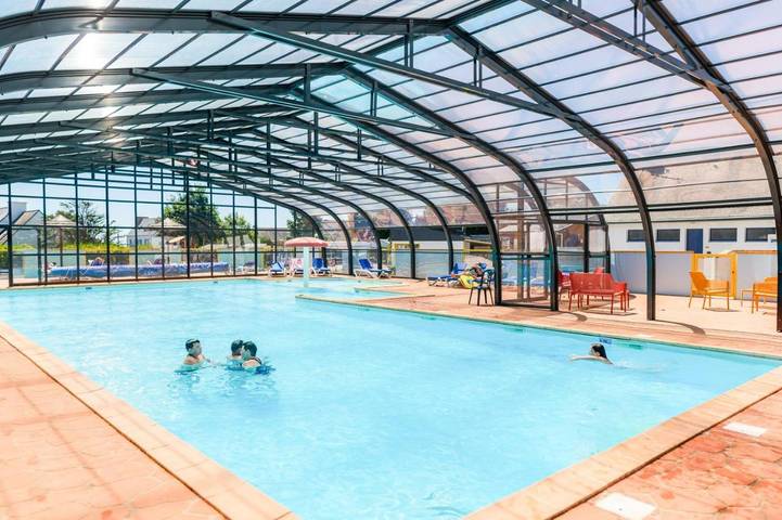 Camping para 4 personas, con piscina y terraza - 1