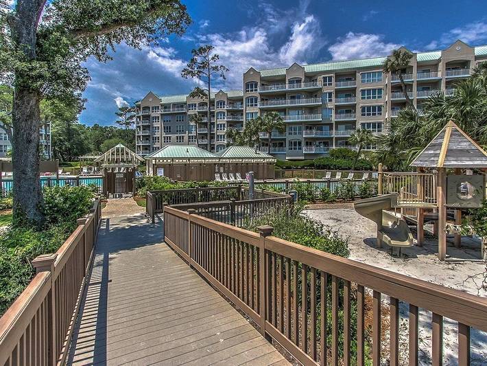 Vacation rental for 4 people, with pool and balcony in Palmetto Dunes