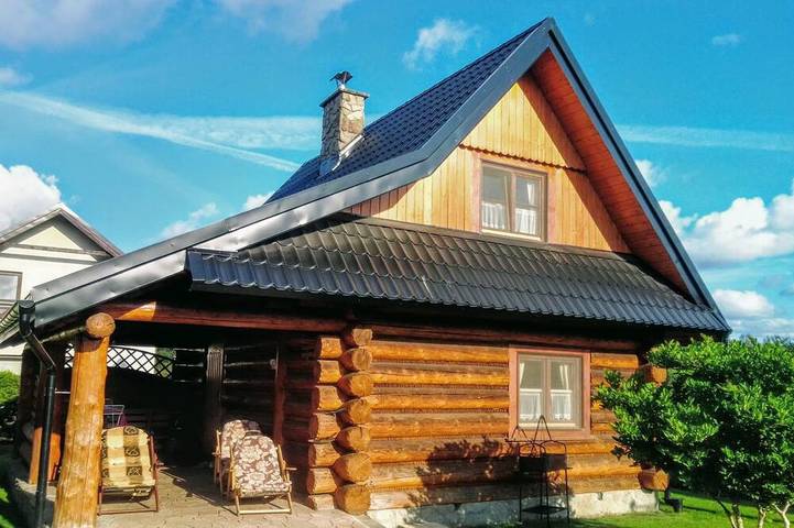 Ferienhaus für 7 Personen, mit Terrasse und Garten, mit Haustier