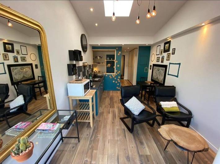 Maison de vacances pour 2 personnes, avec jardin ainsi que bassin pour enfant et piscine