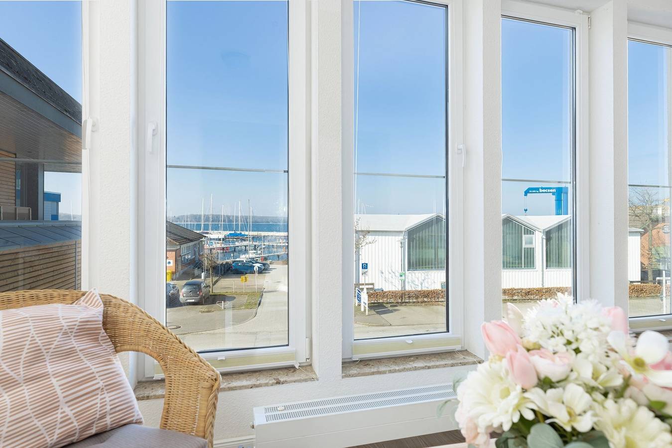 Ganze Ferienwohnung, Hafen 13 Hafenblick 3 in Kieler Förde, Laboe