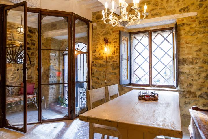 Ganze Wohnung, Apartment „Casa Pereta“ mit privater Terrasse und Wlan in Magliano in Toscana, Grosseto Provinz