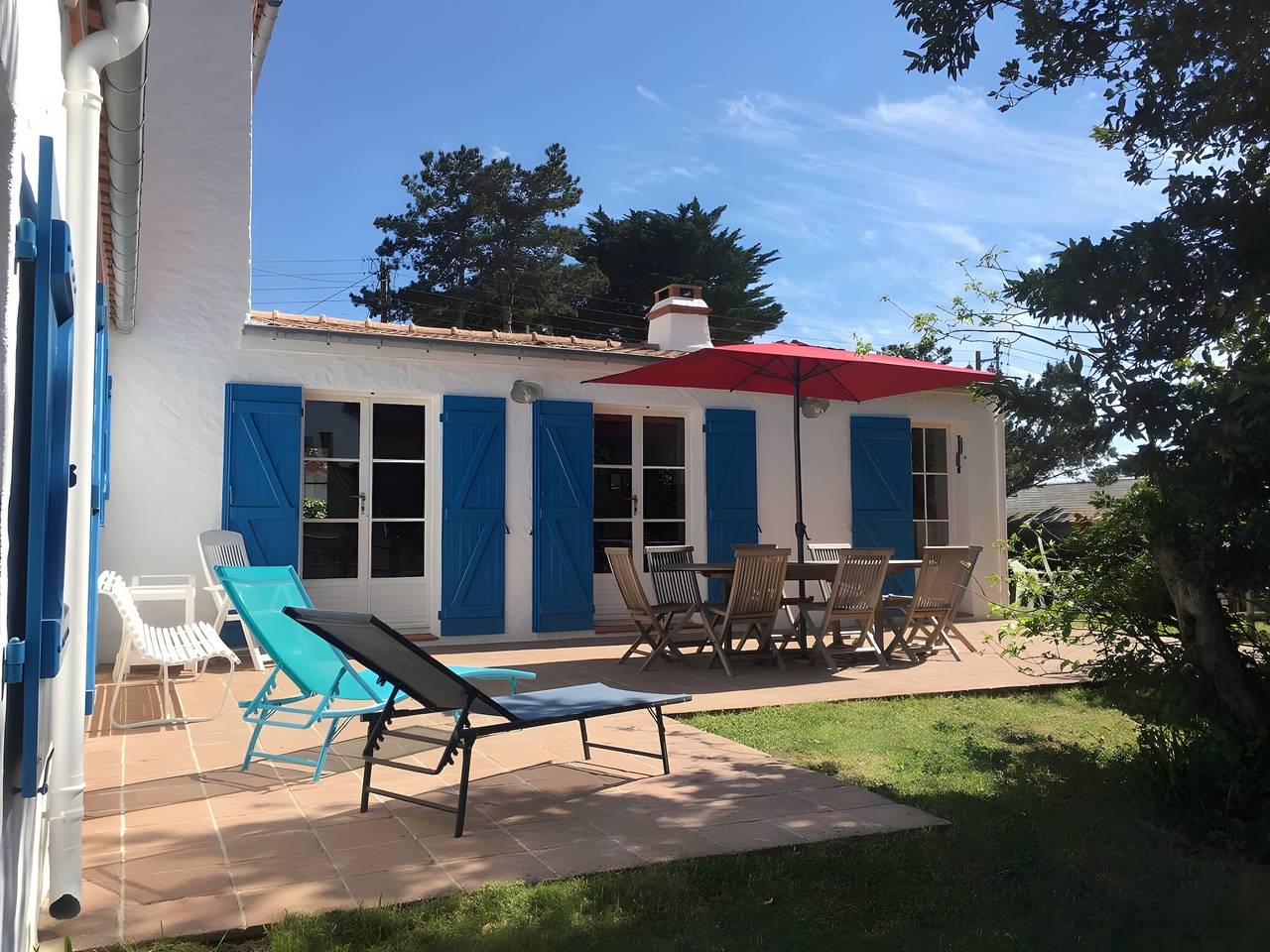 25 Cozy Atmosphere and Leafy Garden in Pornic, Côte de Jade