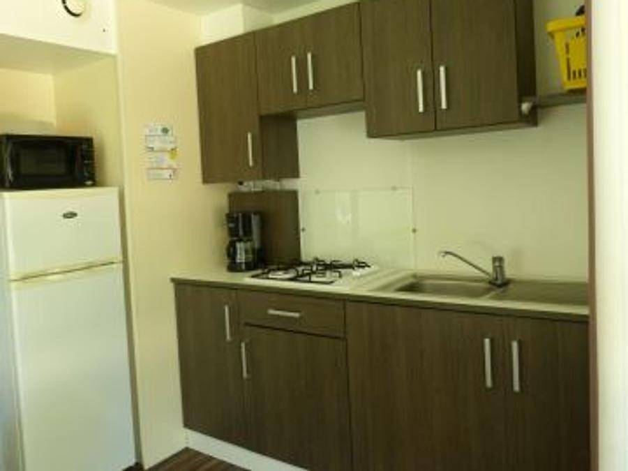 Flower Camping les Nauves - Mobilheim 6 personen - Komfort in Belvès, Périgord Noir