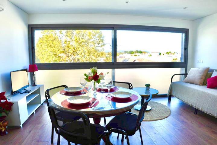 Gîte pour 4 personnes, avec vue et balcon à Caldelas