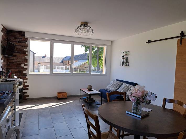 Gîte pour 2 personnes, avec terrasse dans Parc naturel régional des Marais du Cotentin et du Bessin - 3