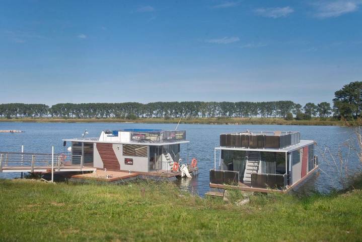 Boot für 6 Personen, mit Ausblick und Garten in Polnische Ostsee