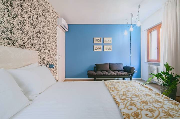 Apartamento entero, Retírese a este apartamento acogedor, moderno y glamoroso in Mestre, Venecia