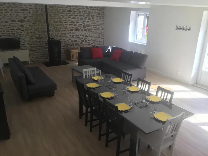Casa de vacaciones para 8 personas, con terraza y jardín - 1
