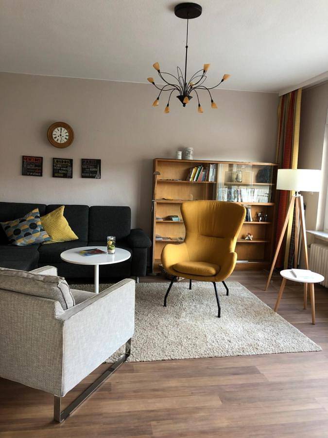 Ferienwohnung für 4 Personen, mit Balkon und Terrasse sowie Ausblick in Ellenz-Poltersdorf