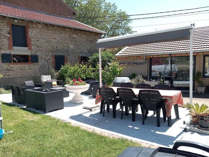 Chambre d’hôte pour 4 personnes, avec Terrasse