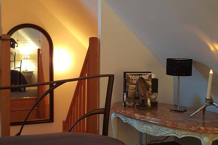 Gîte pour 4 personnes, avec terrasse et jardin ainsi que piscine et jacuzzi à Chissay-en-Touraine - 3