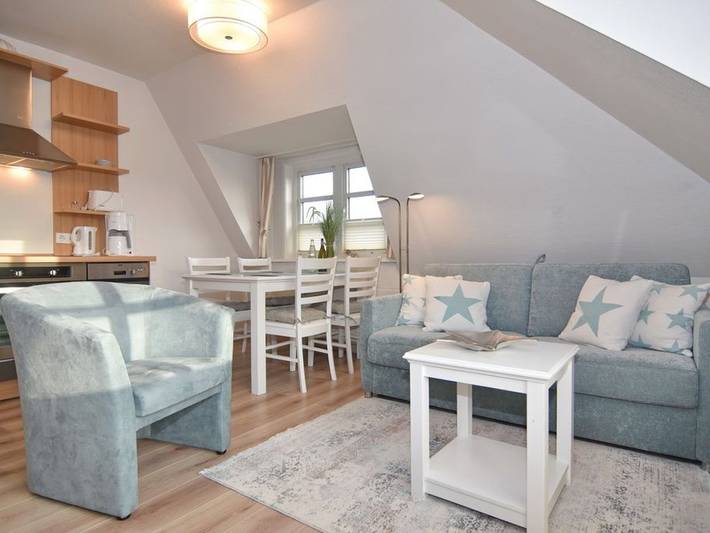 Ferienwohnung für 3 Personen, mit Garten und Balkon sowie Pool und Sauna, mit Haustier - 1