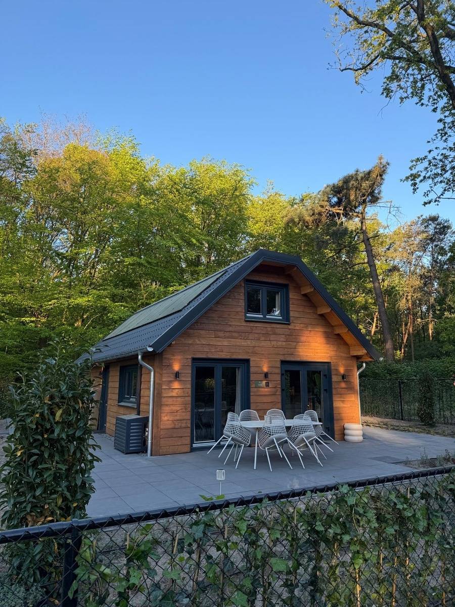 Freistehendes Waldhaus für 6 Personen mit moderner Küche und Wellnessbereich in Nationalpark De Groote Peel