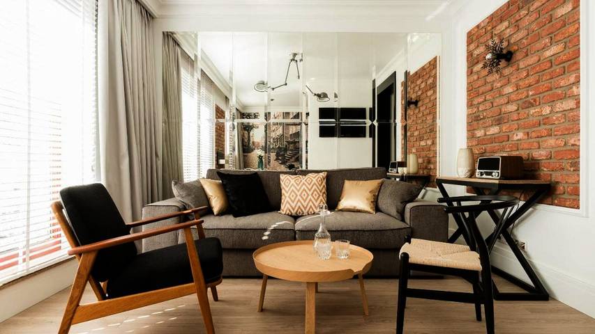 Apartament wakacyjny dla 4 osób, z Balkon i Taras oraz Widok w Chełm