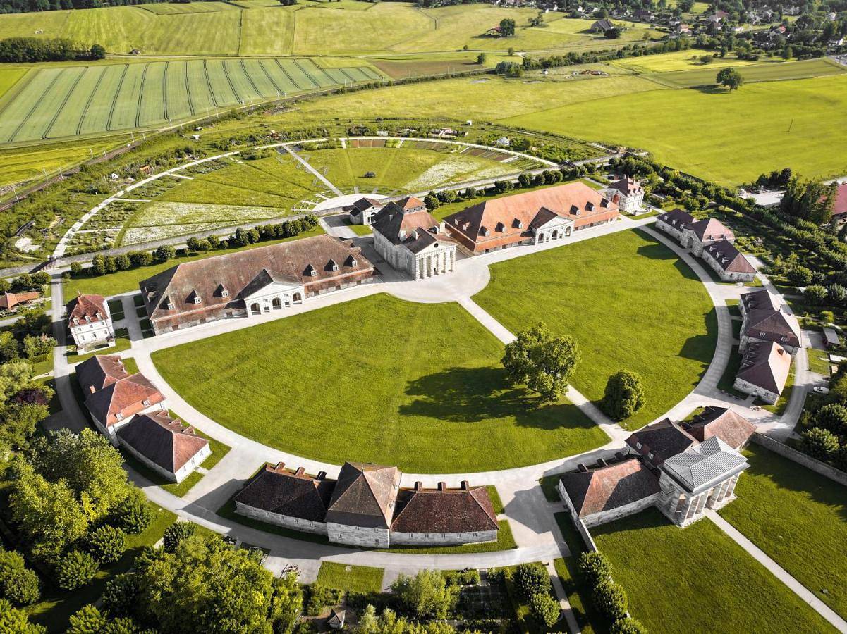La Saline Royale in Arc-et-Senans, Doubs
