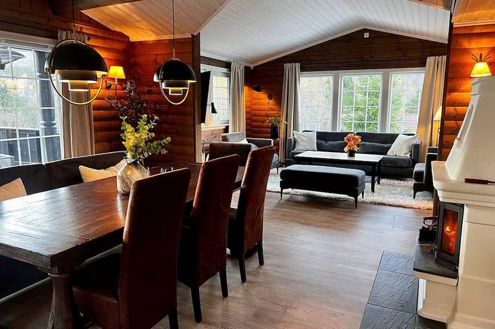 Blockhütte für 7 Personen, mit Haustier - 1