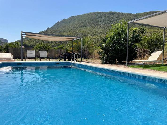 Casa rural para 16 personas, con Terraza y Jardín además de Piscina y Vistas en Archena - 3