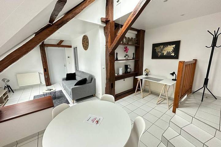 Appartement de vacances pour 2 personnes, avec jardin, animaux acceptés