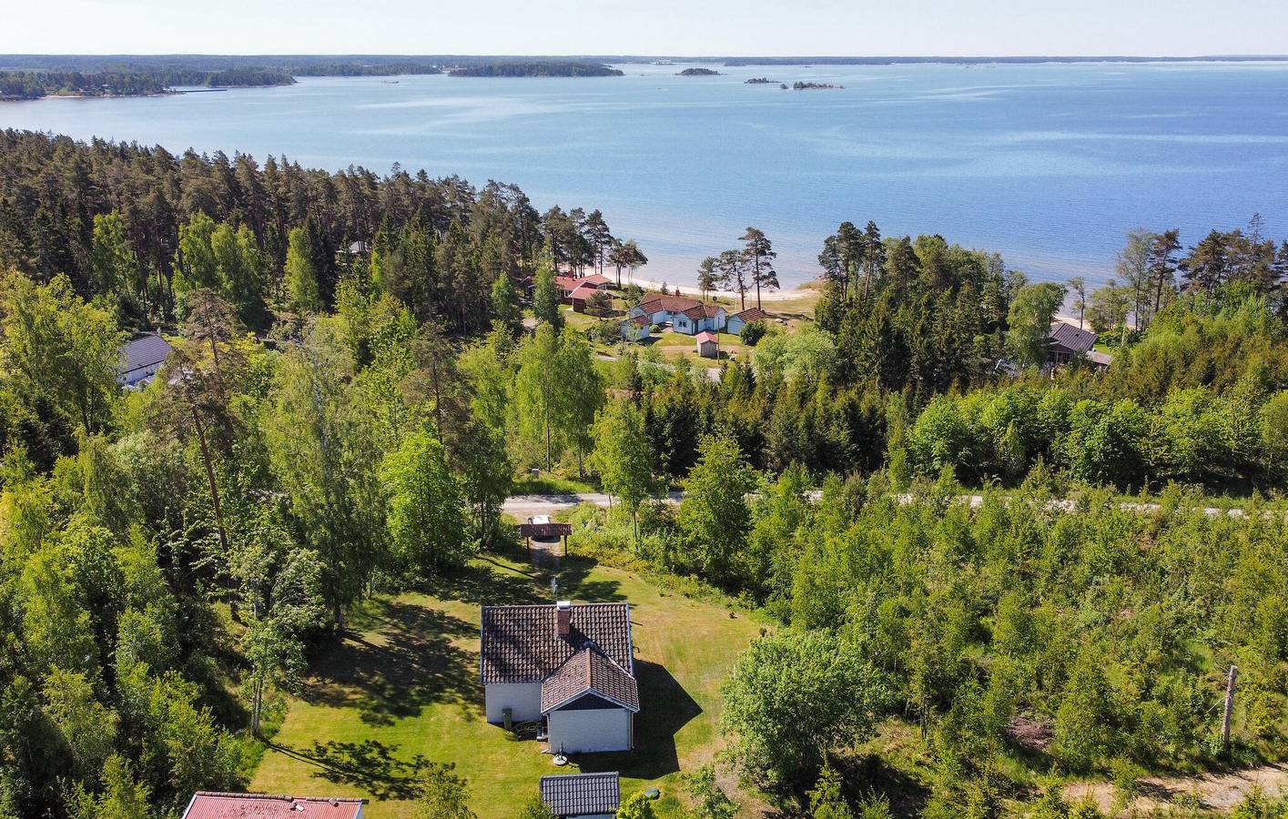 Ferienhaus für 6 Personen mit Terrasse in Lidköping, Vänern