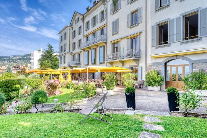 Hôtel pour 2 personnes, avec Terrasse et Jardin à La Tour-de-Peilz